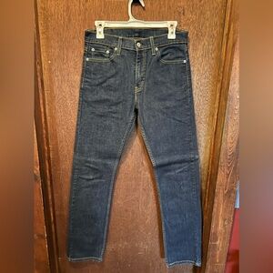Levi’s 513 size 30x32 dark wash jeans